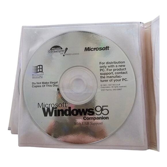 Vintage Sony VAIO Windows 95 Software Library with Certificate of Authenticity - Picture 5 of 16